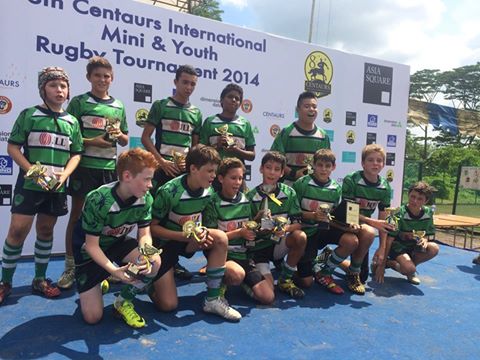 Dragons U12's Cup Winners

Centaurs 9th International Minis and Youth Tournament 

December 2014