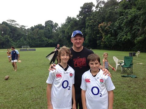 Special training session today with England and Lions legend Richard Hill